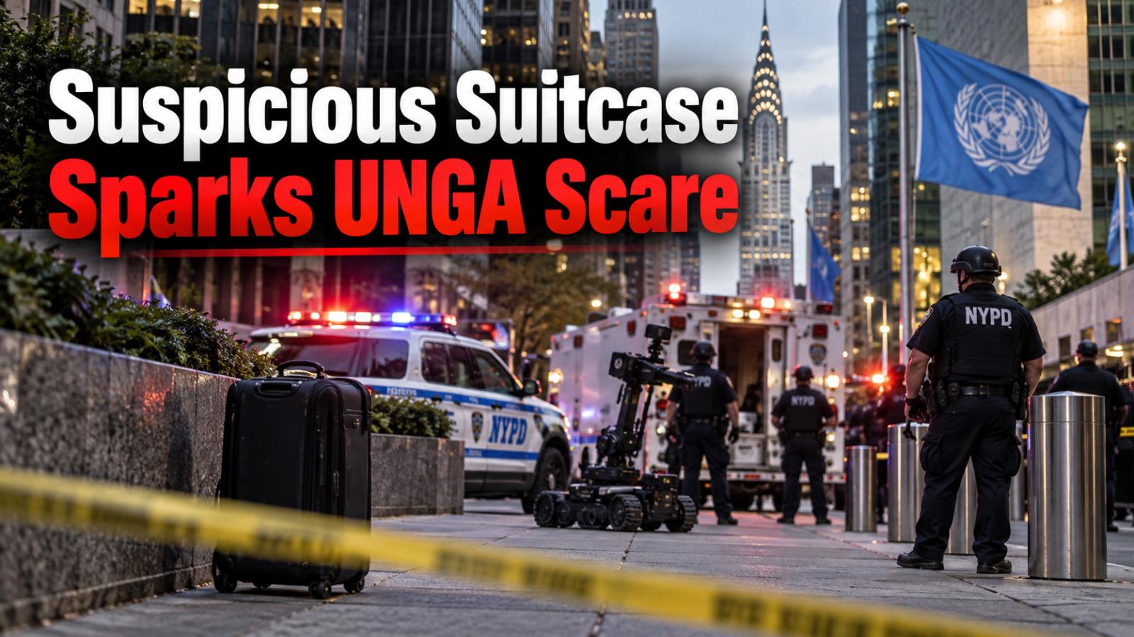 UNGA suspicious suitcase scare shuts Midtown Manhattan streets