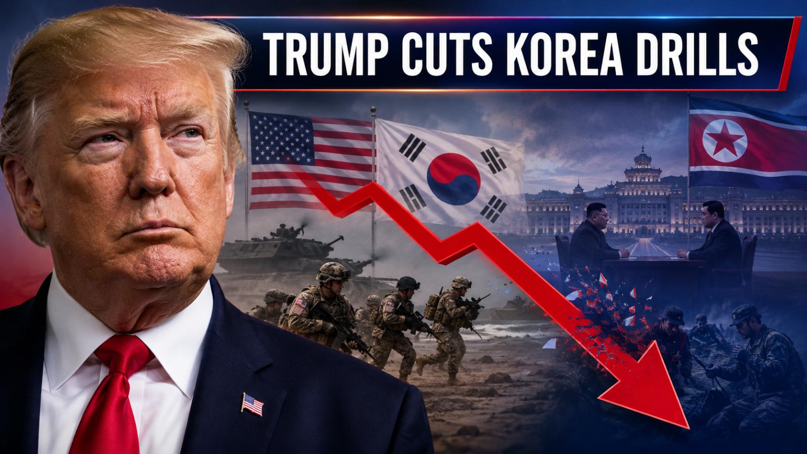 Trump Korea Drill Cuts Reshape US-South Korea Alliance