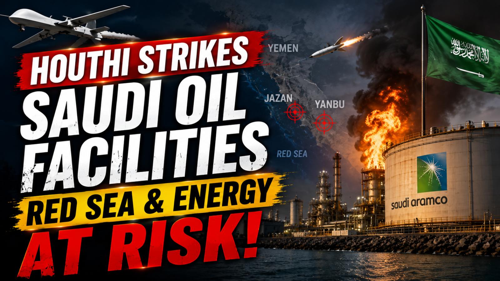 Houthi Missile Attack Targets Saudi Aramco Facilities