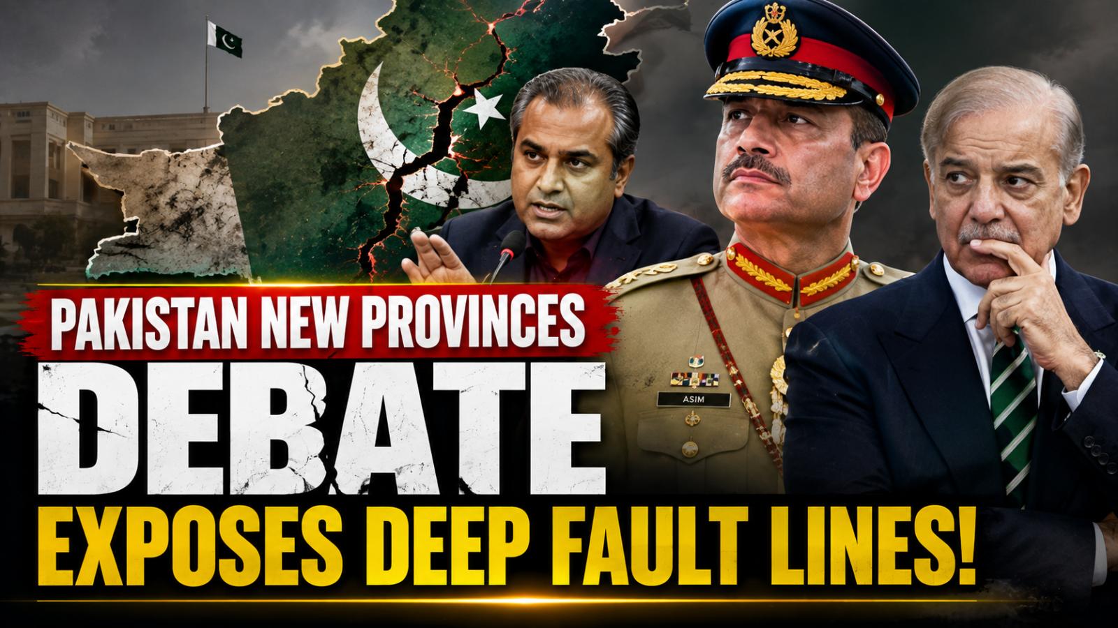 Pakistan New Provinces Debate Exposes Political Fault Lines