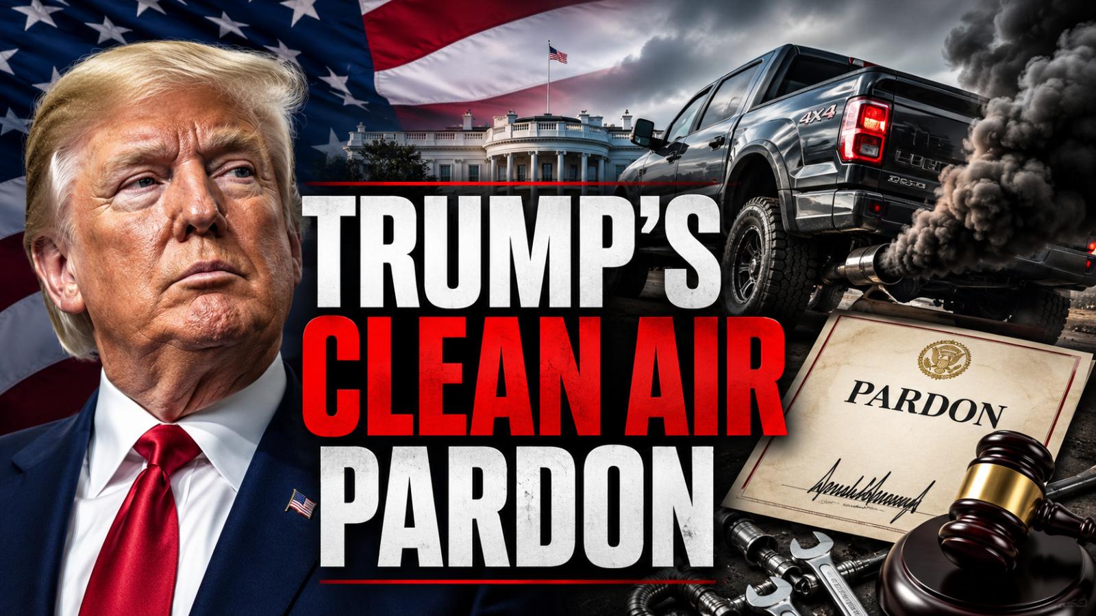 Trump pardons Clean Air Act defendants in emissions case