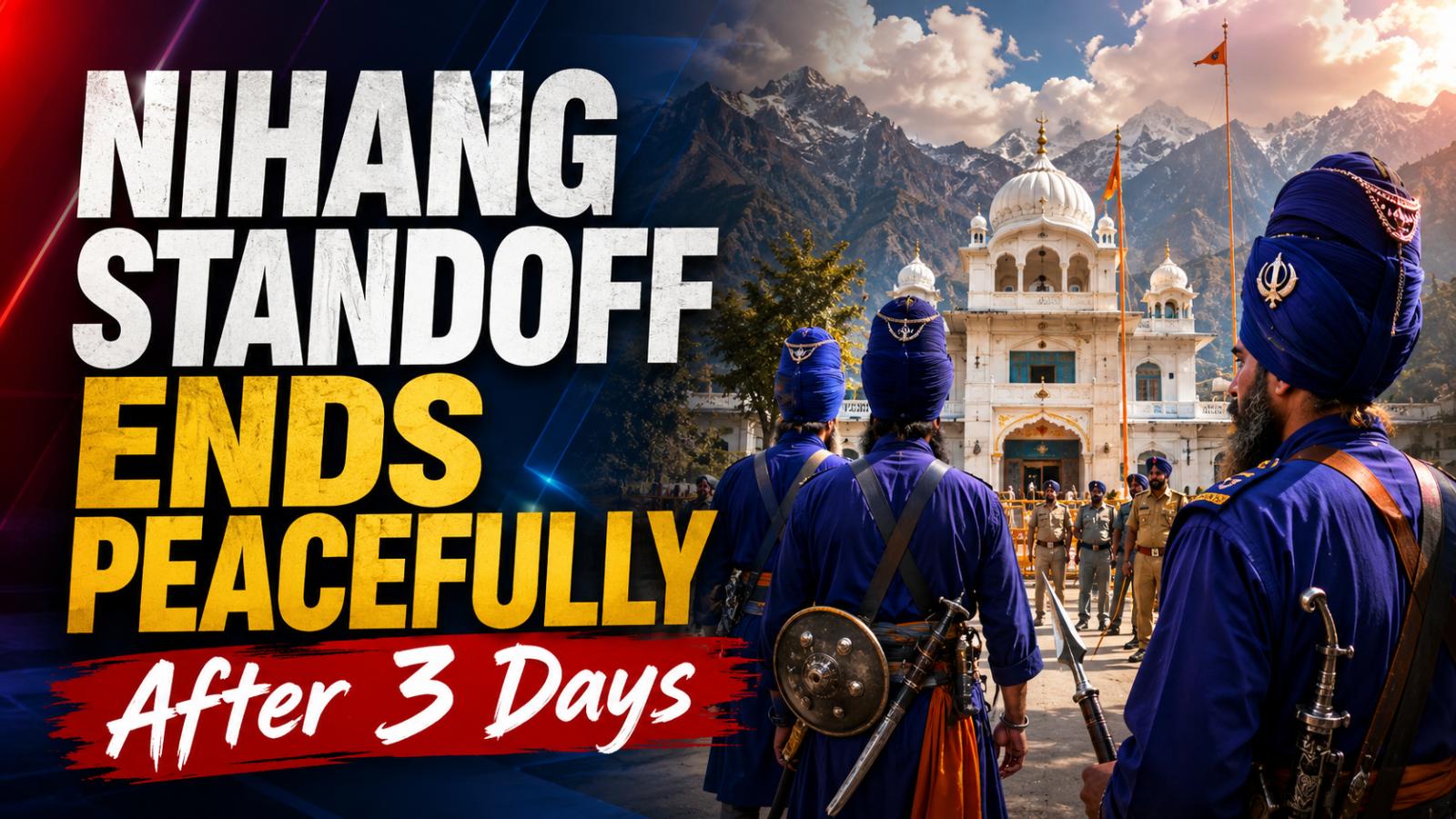 Nihang Sikh group vacates Uttarakhand gurdwara after mediation