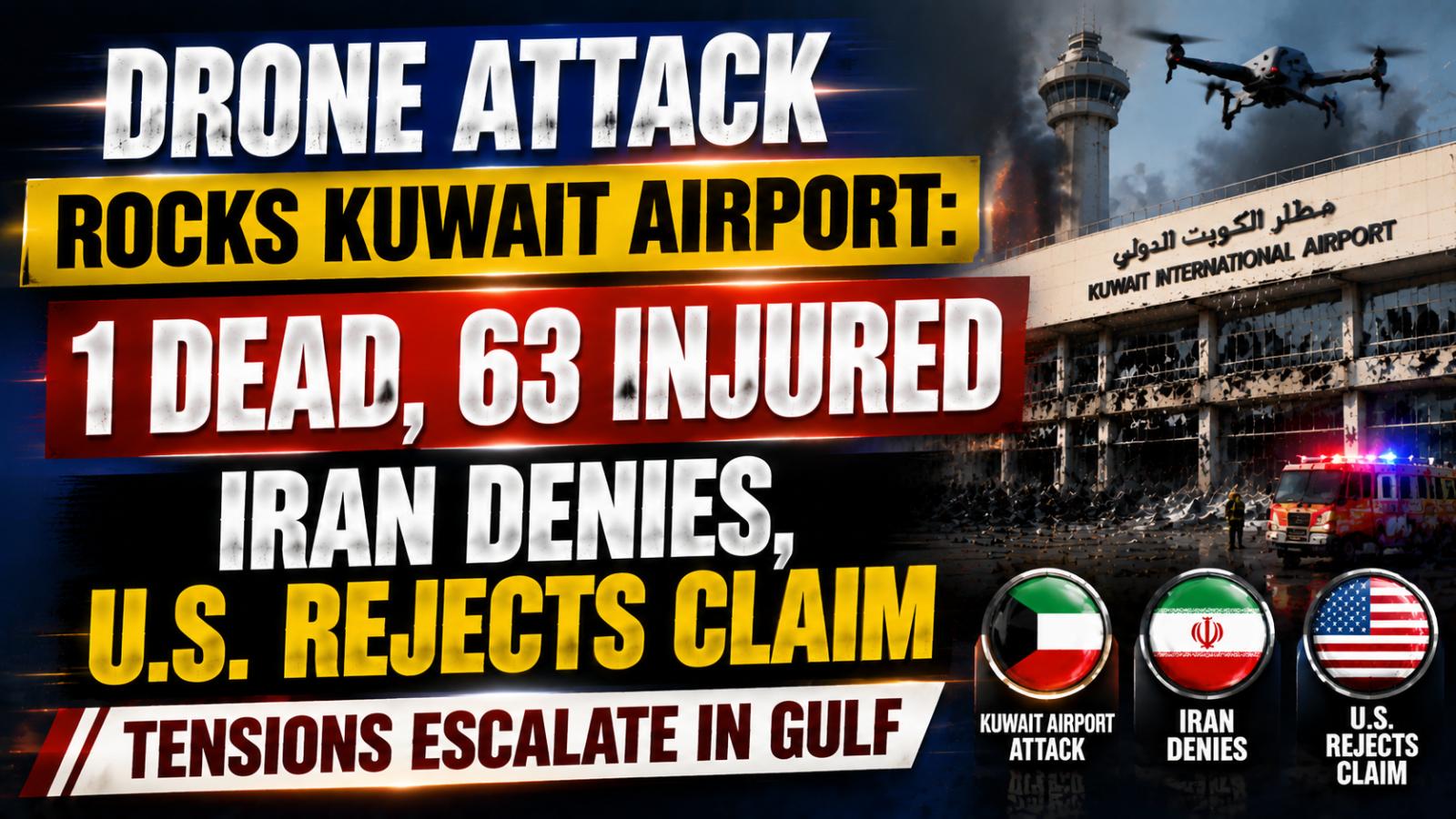 Kuwait Airport Drone Attack: Iran Denies Role, CENTCOM Rejects Claim
