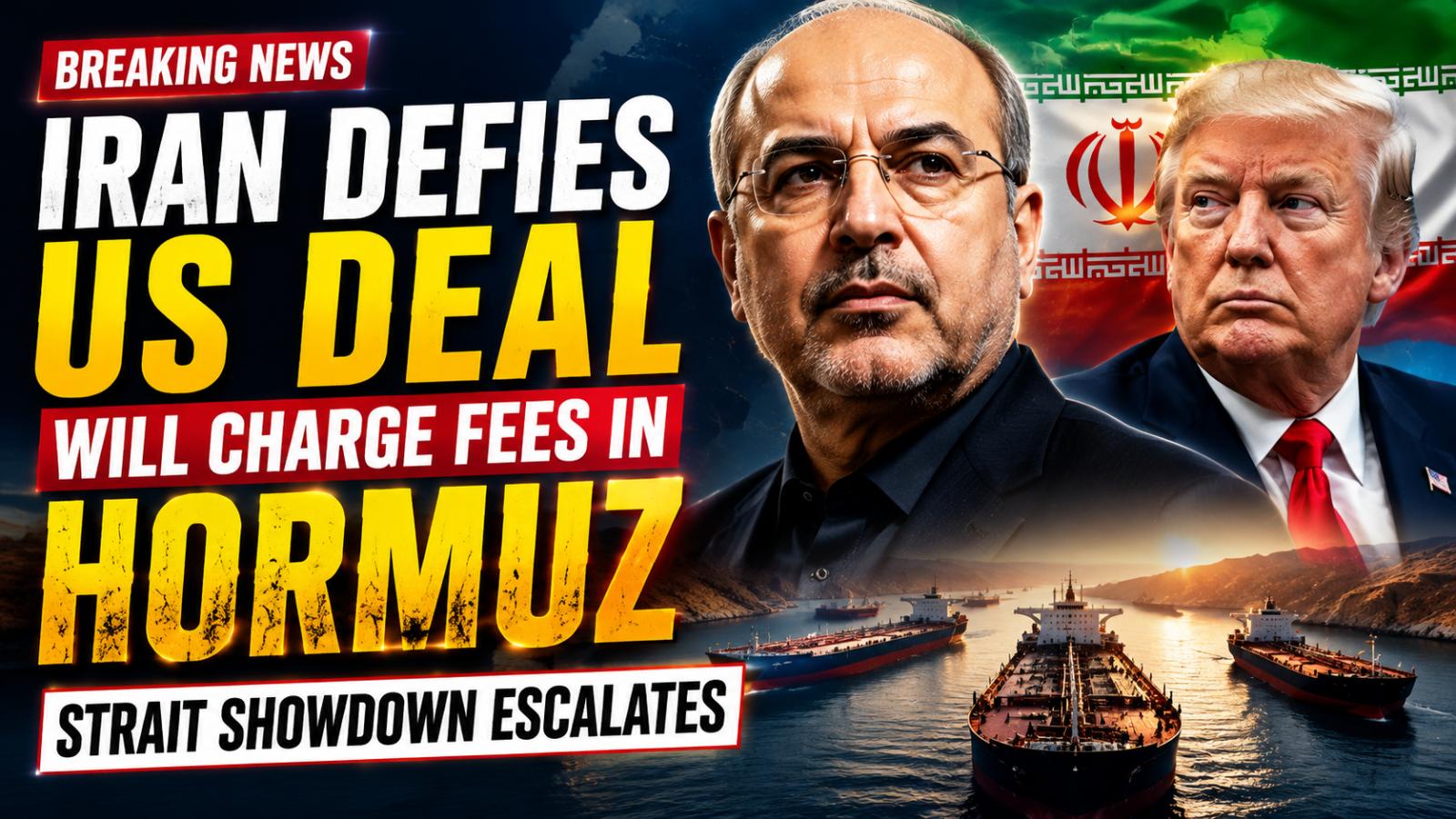 Iran Signals New Strait of Hormuz Fee After US Deal Dispute