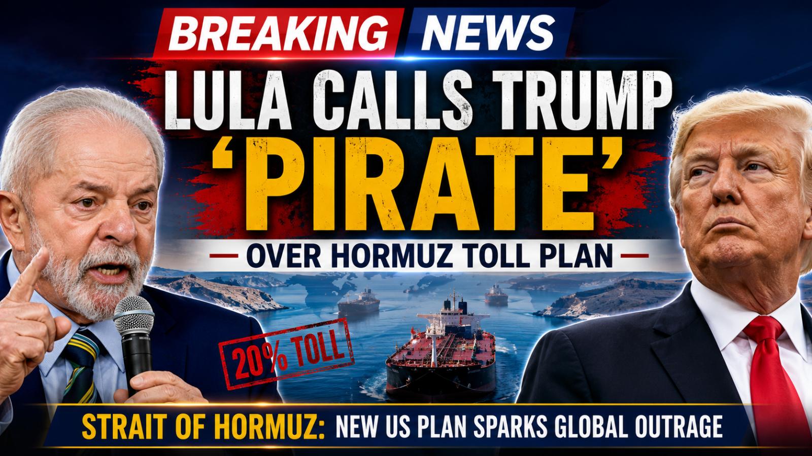 Lula Slams Trump Over Strait of Hormuz Toll Plan