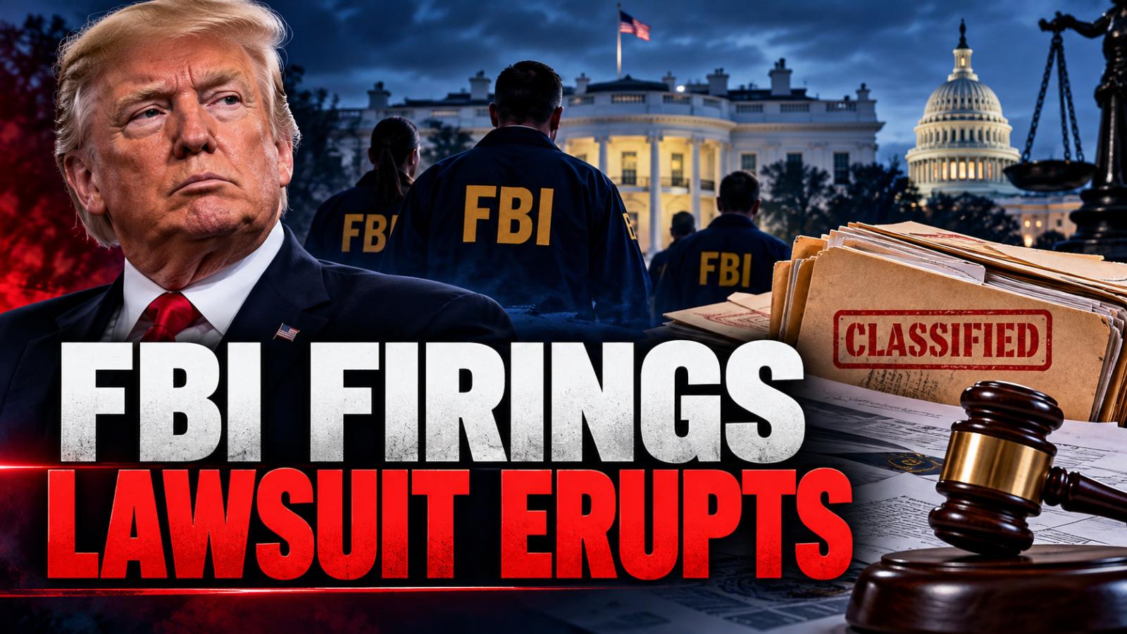 Nine former FBI employees sue over Trump documents probe