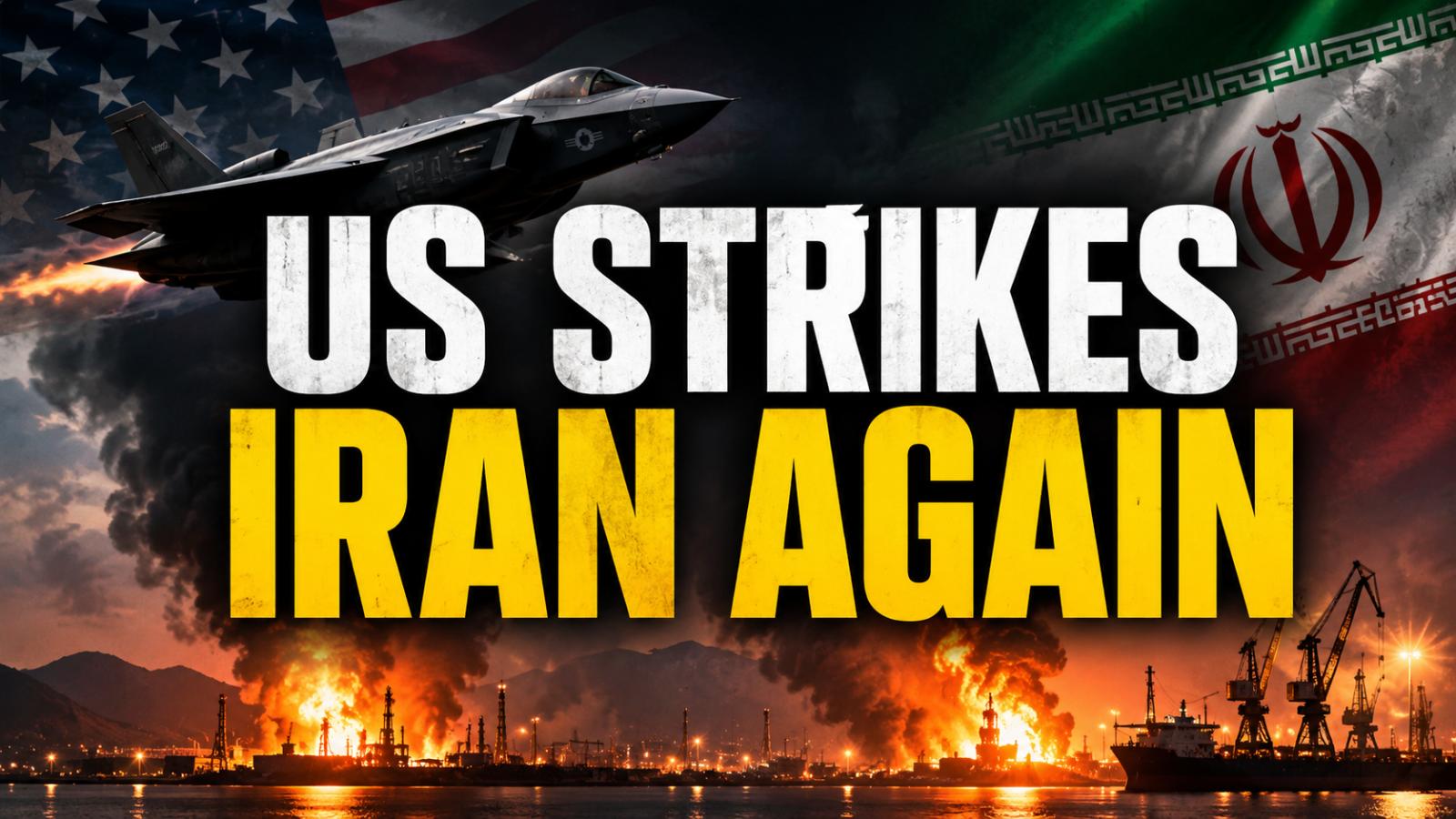 US strikes Iran for second night amid explosions
