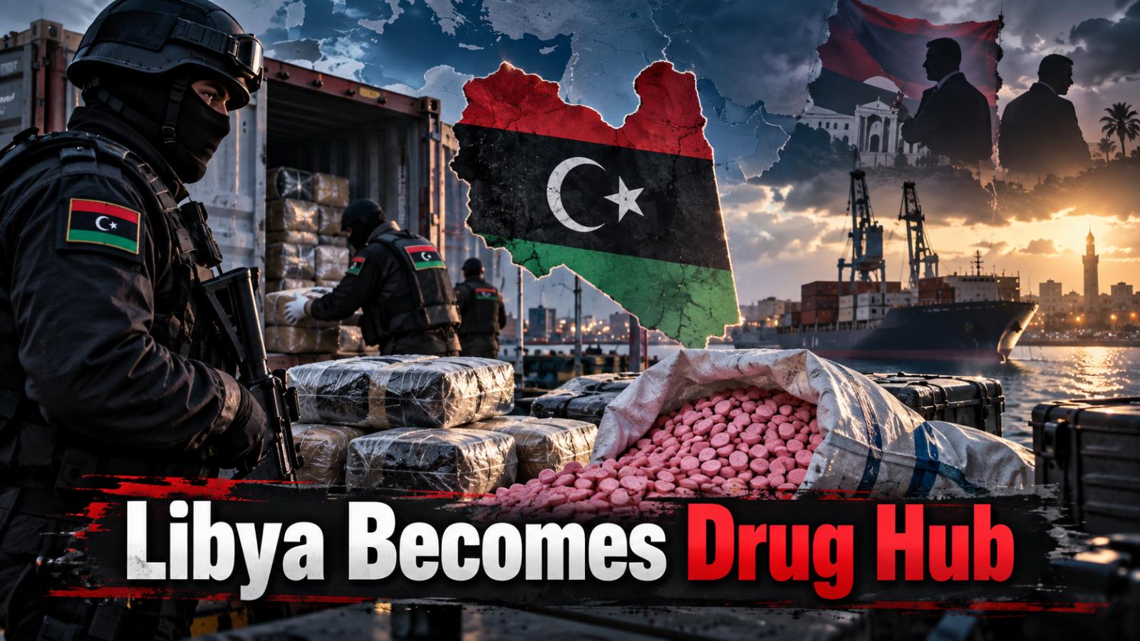Libya Drug Trafficking Hub Expands Amid Political Instability