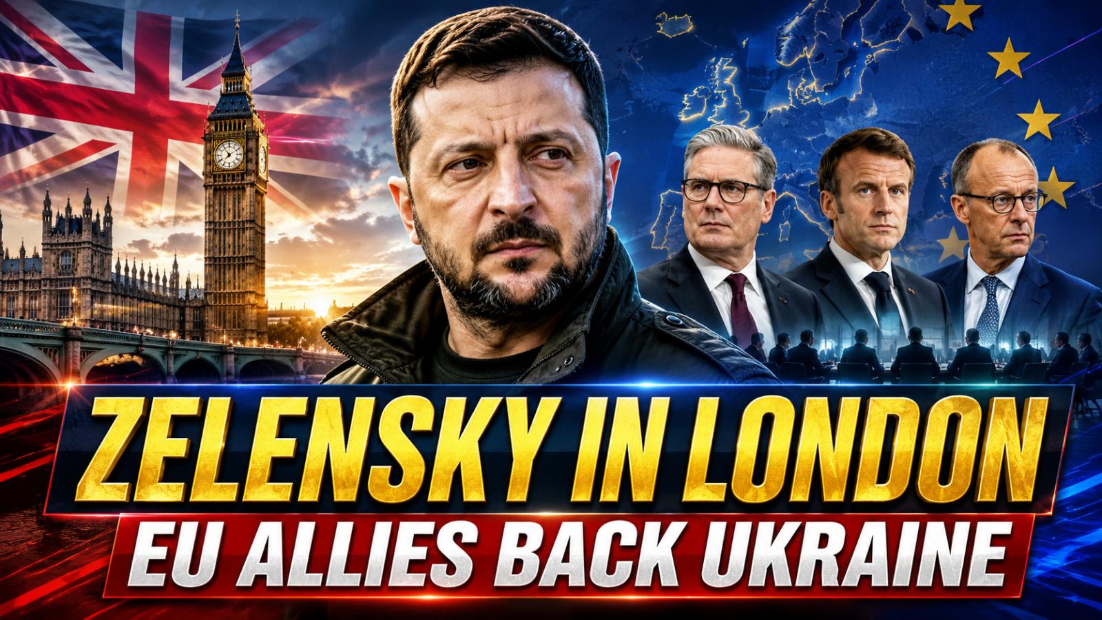 Zelensky Meets European Allies In London