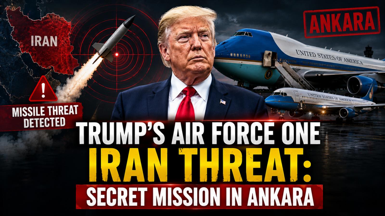 Trump Air Force One Iran Threat Sparks New Security Questions