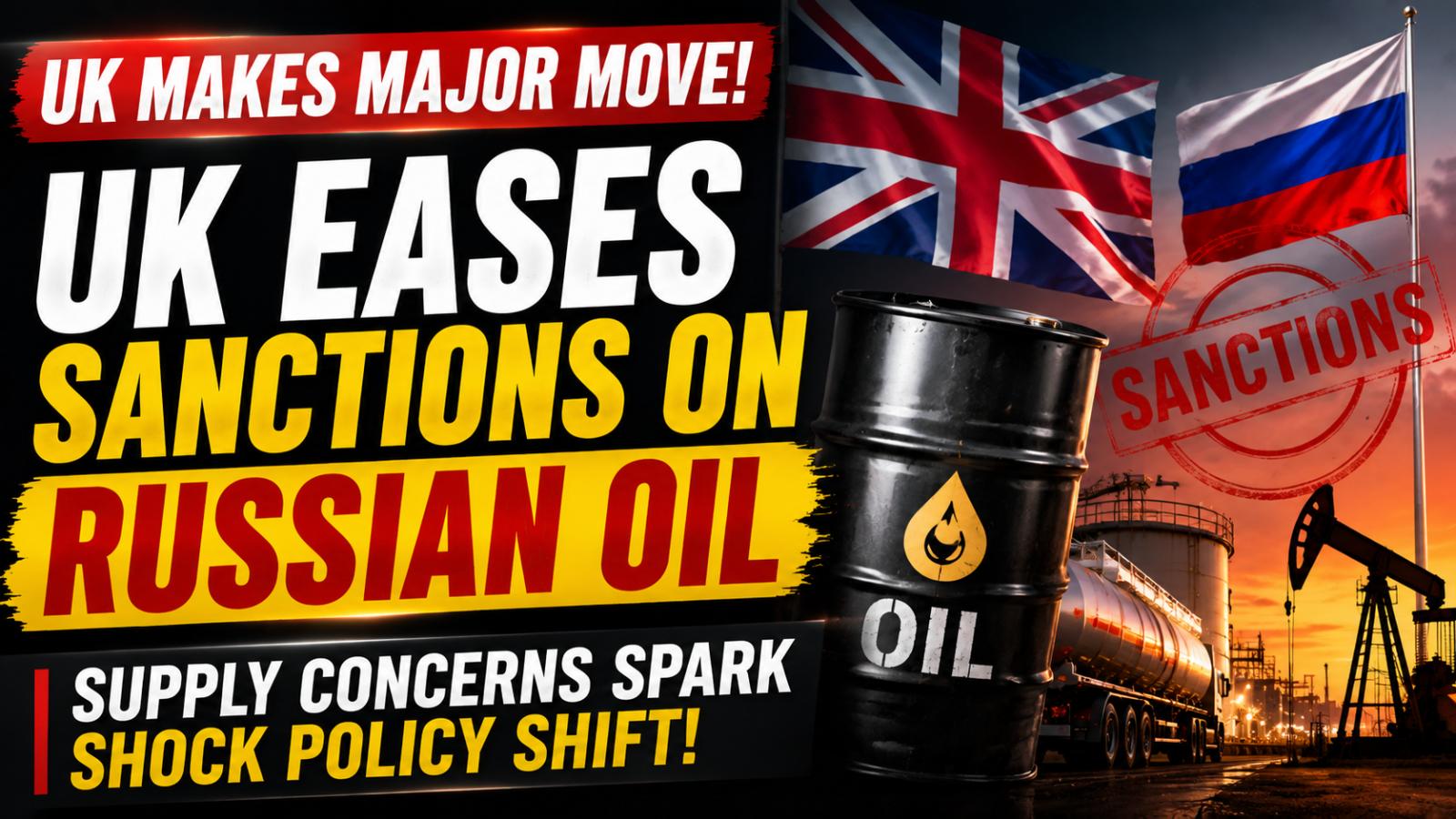 UK Eases Russian Oil Sanctions Amid Fuel Supply Concerns