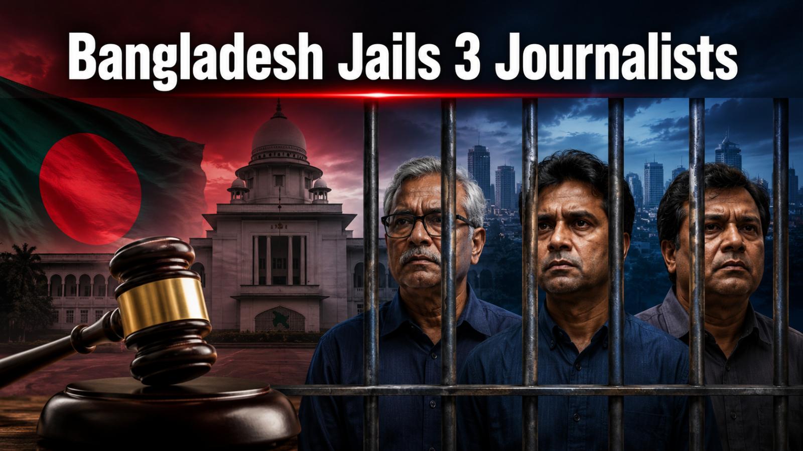 Bangladesh Journalists Jailed in Crimes Against Humanity Case