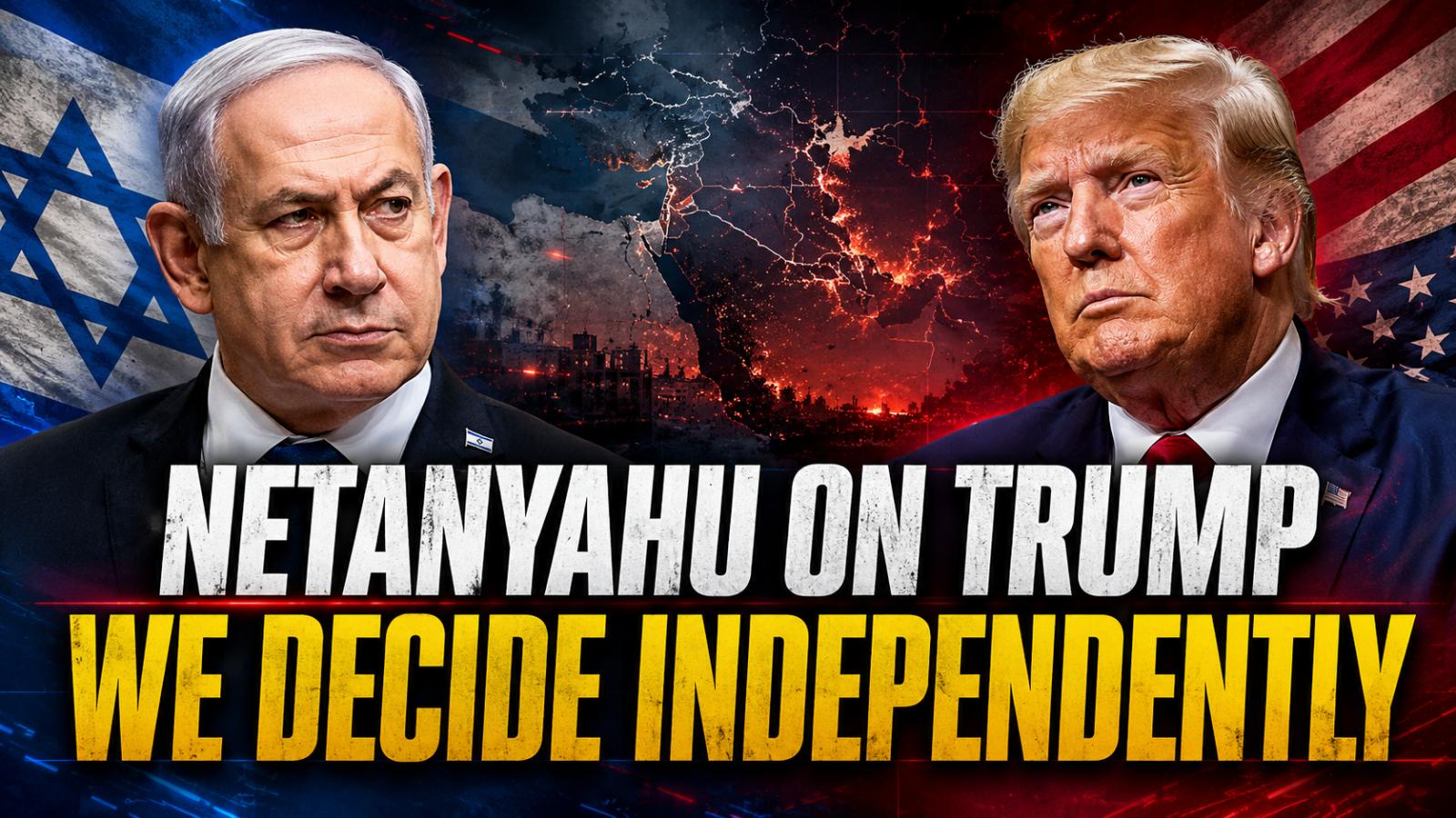 Netanyahu rejects claims Trump controls Israel decisions