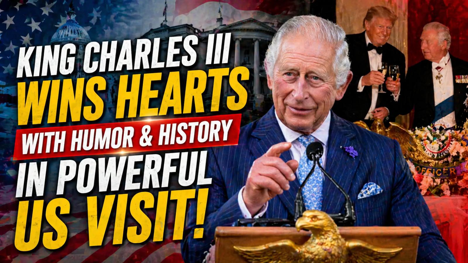 King Charles III Uses Humor to Strengthen US-UK Ties During Visit