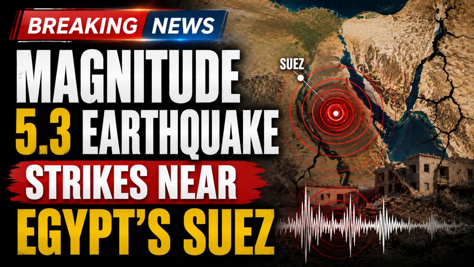 Egypt Suez Earthquake: Magnitude 5.3 Tremor Reported