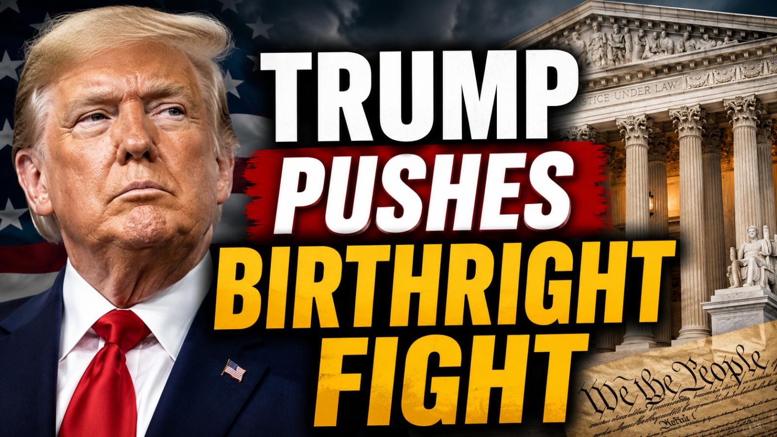 Trump challenges birthright citizenship ruling again