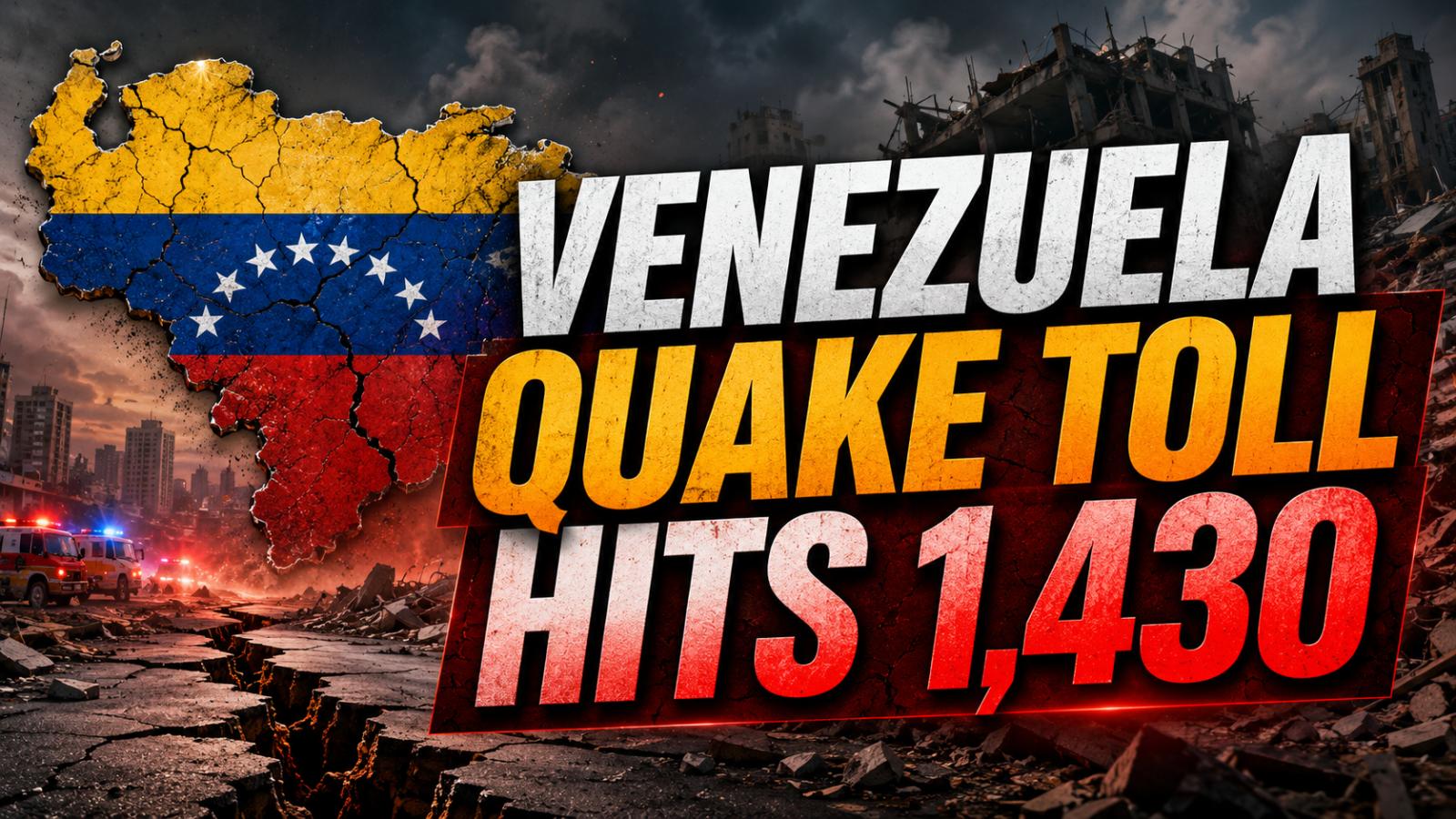 Foreign nationals among 1,430 killed in Venezuela earthquakes