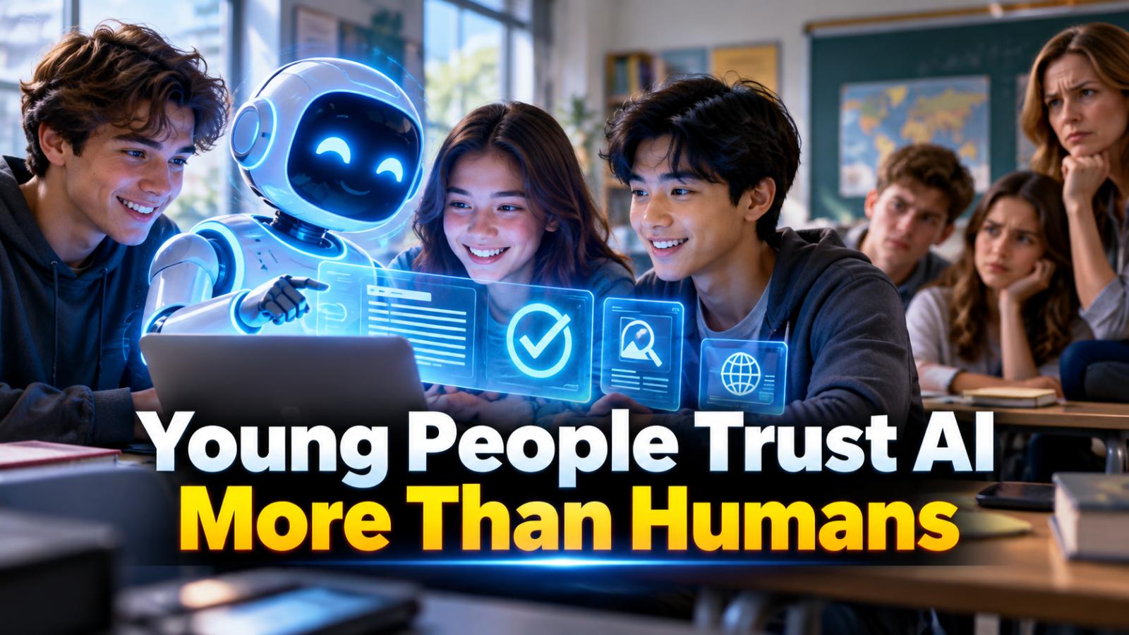 Young people trust AI over humans for fact-checking, study finds