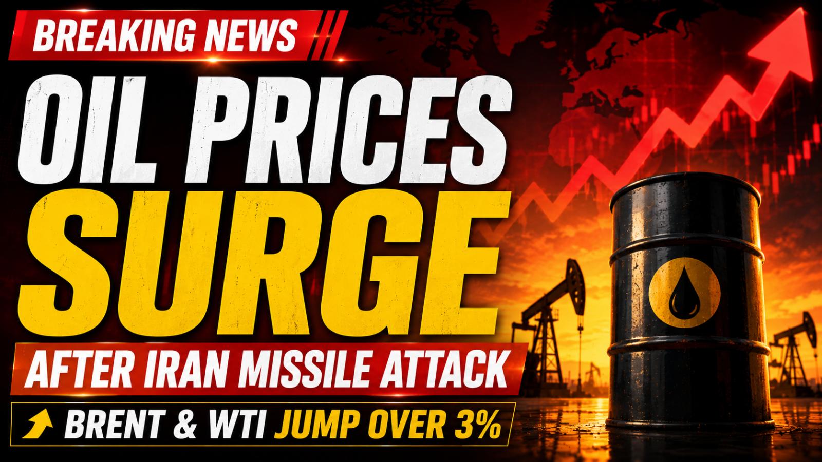 Oil Prices Surge After Iran Missile Attack on US Forces