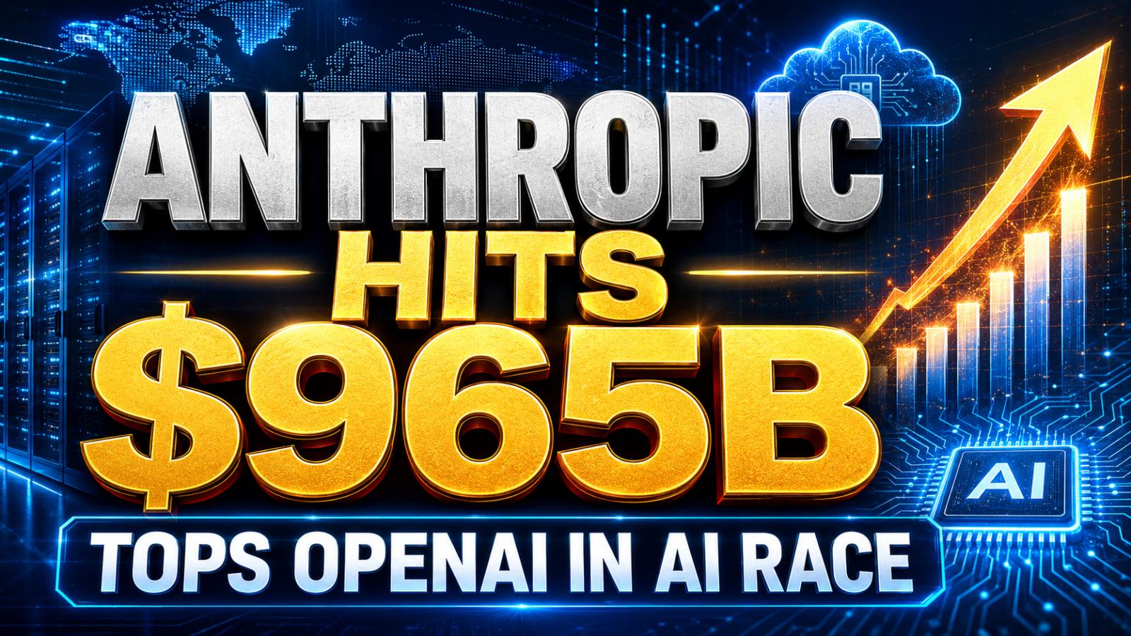 Anthropic Raises $65 Billion As AI Race Intensifies