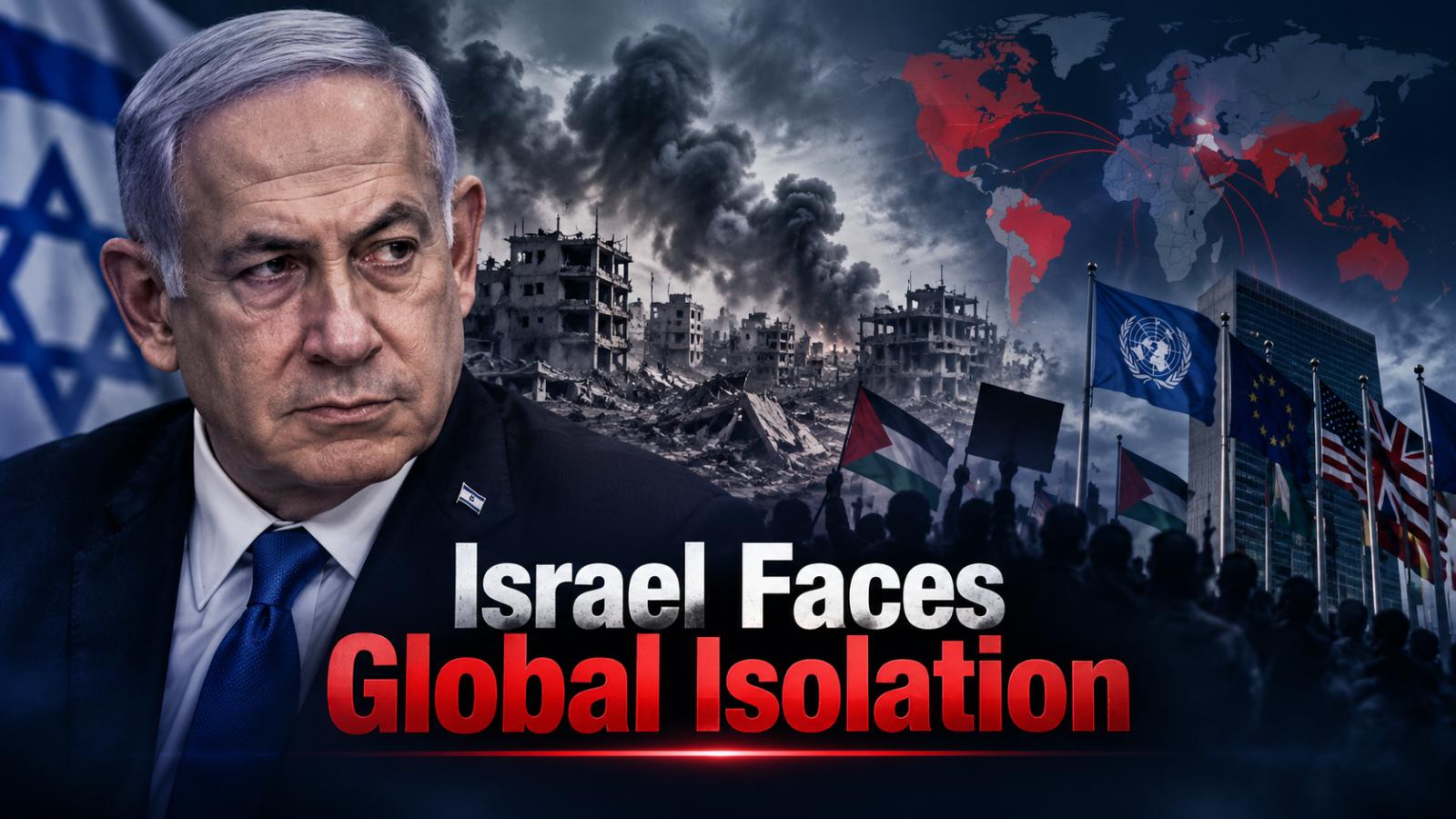 Israel Global Isolation Grows Amid Gaza and West Bank Pressure