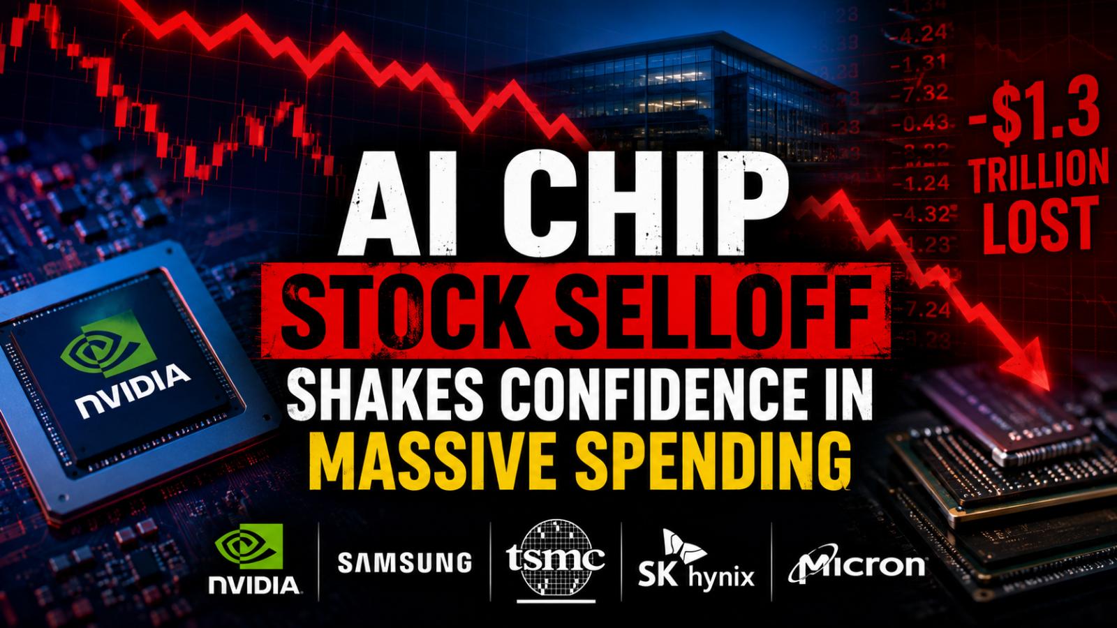 AI Chip Stock Selloff Tests Faith in Massive Data Centre Spending