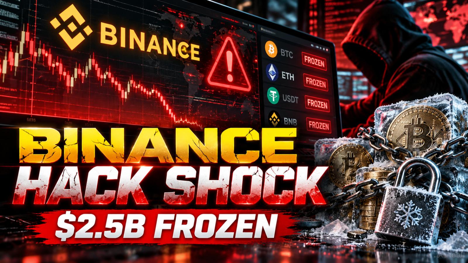 Binance Security Breach  $2.54 Billion in Crypto Assets Frozen