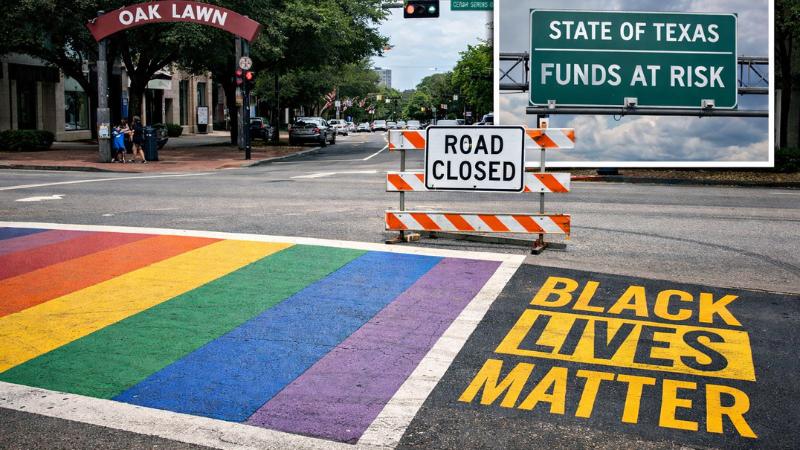 Texas orders Dallas to remove rainbow crosswalks or risk losing infrastructure funds