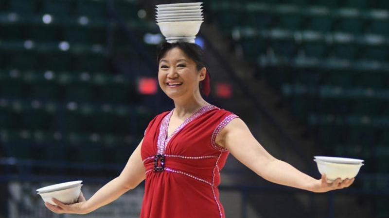 Red Panda injured in mid-performance fall at WNBA Commissioner's Cup Final