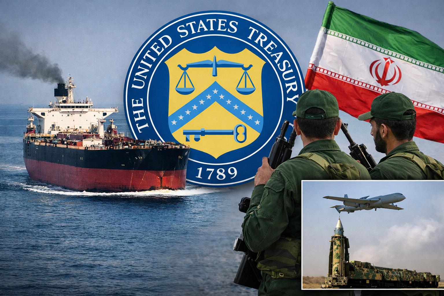 US Treasury sanctions over 30 linked to illicit Iranian oil network