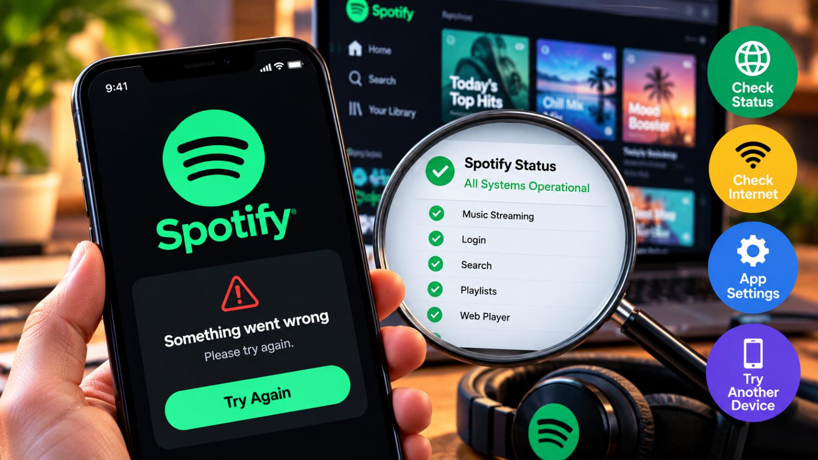 Is Spotify down? How to check Spotify service status