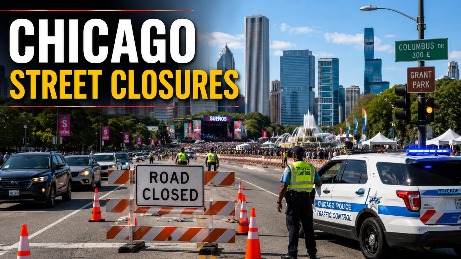 Chicago Street Closures Announced for Suenos Festival at Grant Park
