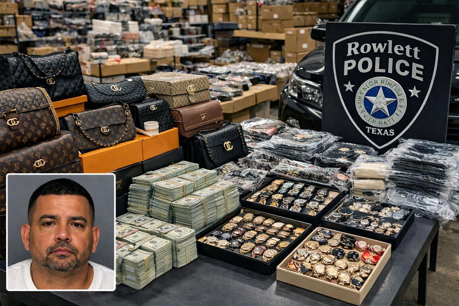 Texas police seize 62,000 counterfeit luxury items after Facebook Live sales probe