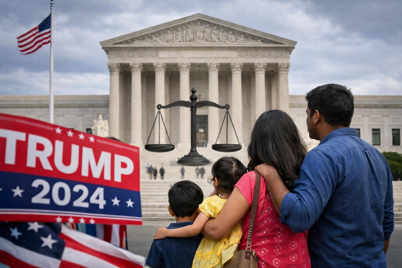 South Asian groups warn of stateless children in Trump citizenship case