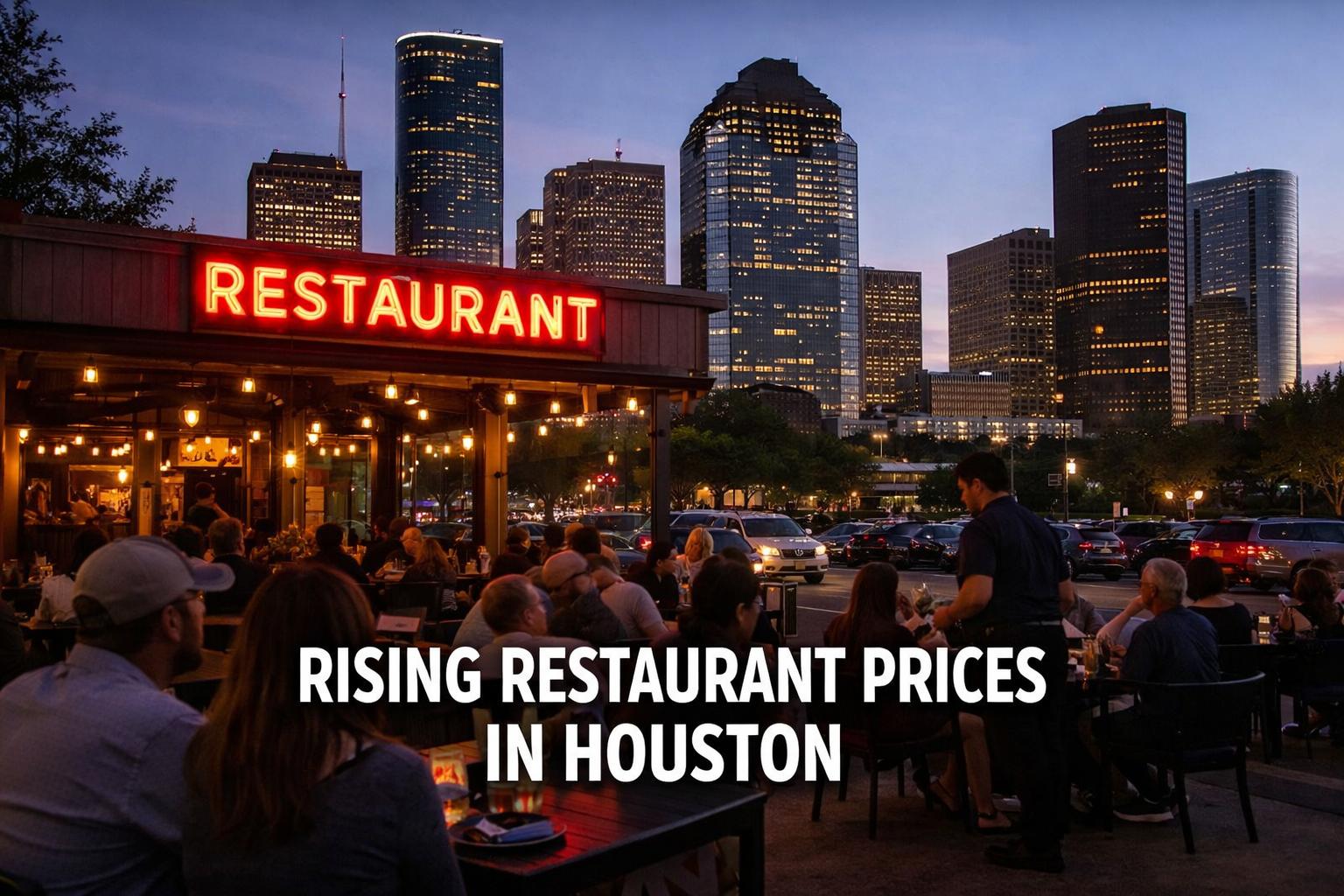 Dining costs surge in Houston as restaurants adjust pricing strategies