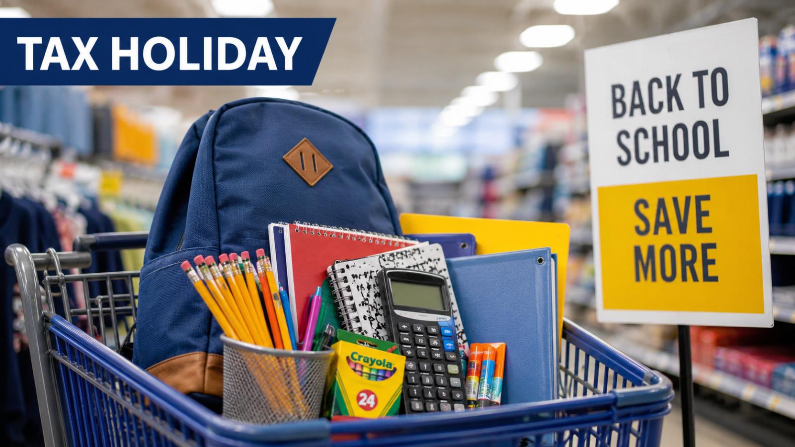 Illinois tax holiday 2026 starts Aug. 7 What qualifies
