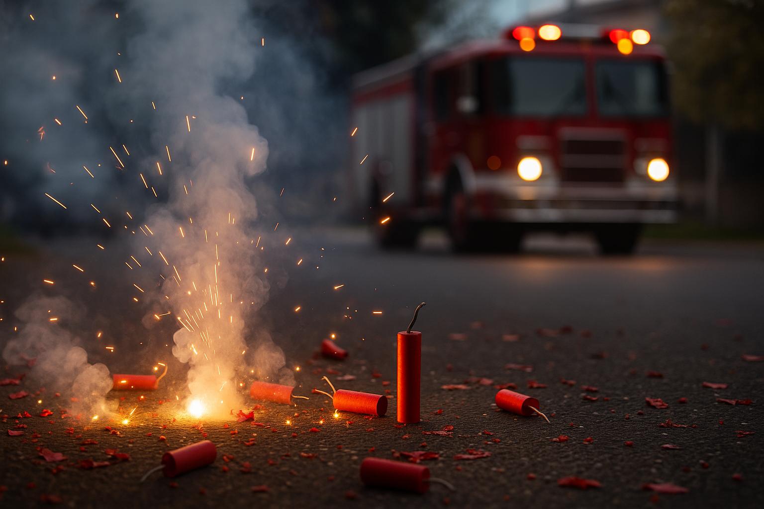Diwali celebration in US sparks online backlash after fire brigade intervention