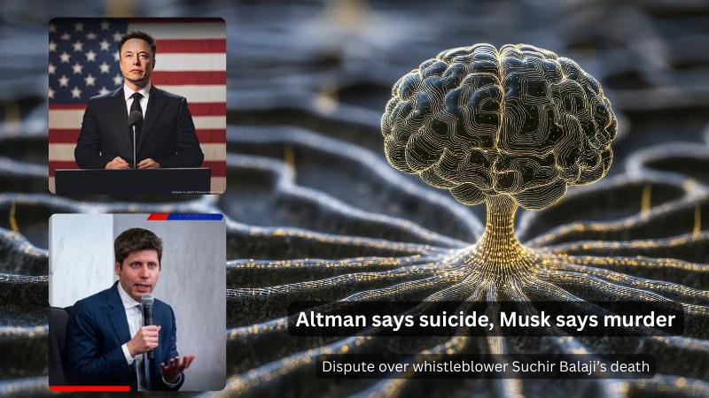 Sam Altman calls Suchir Balaji’s death suicide as Elon Musk hints at murder