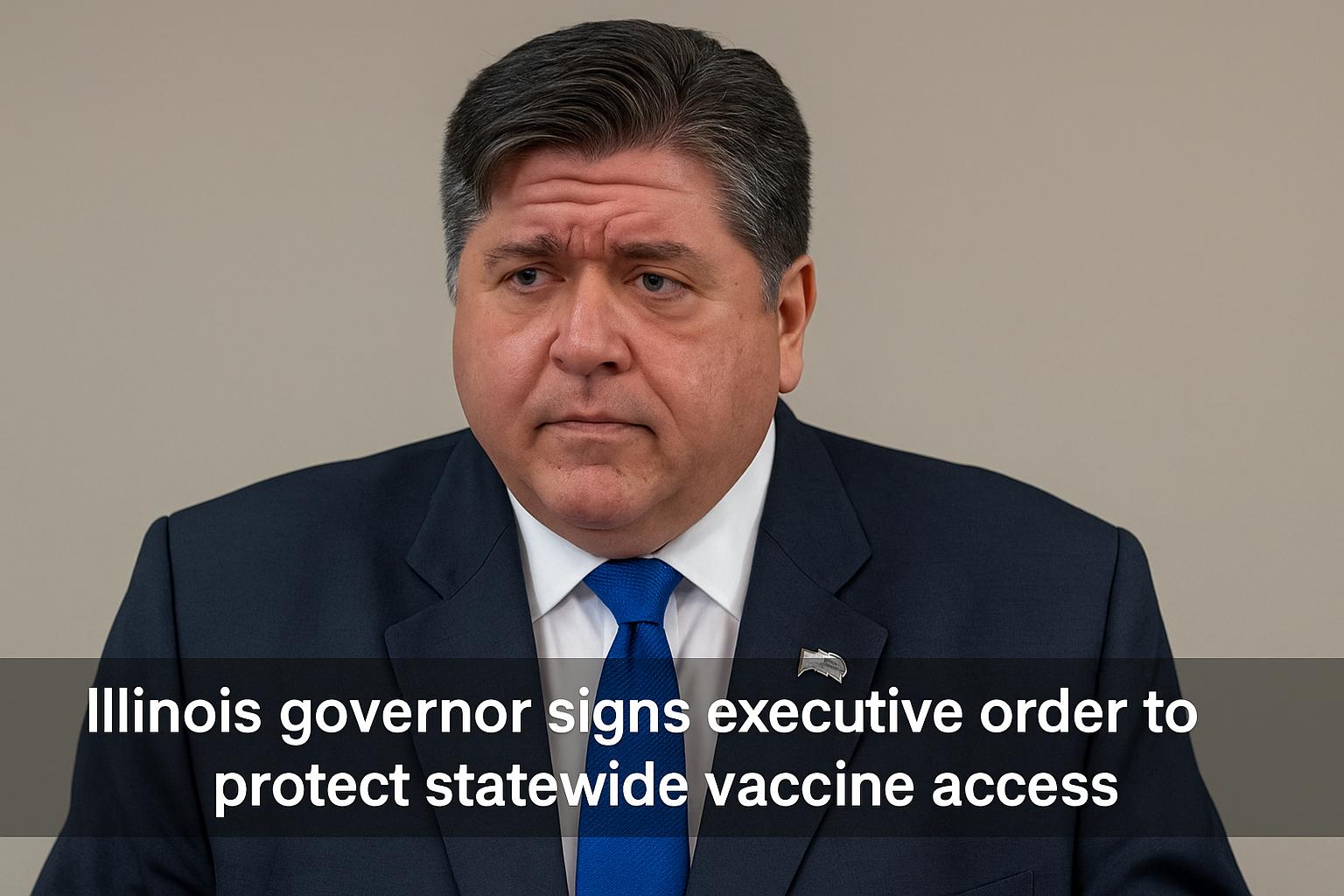 Illinois Governor Signs Executive Order to Protect Statewide Vaccine Access