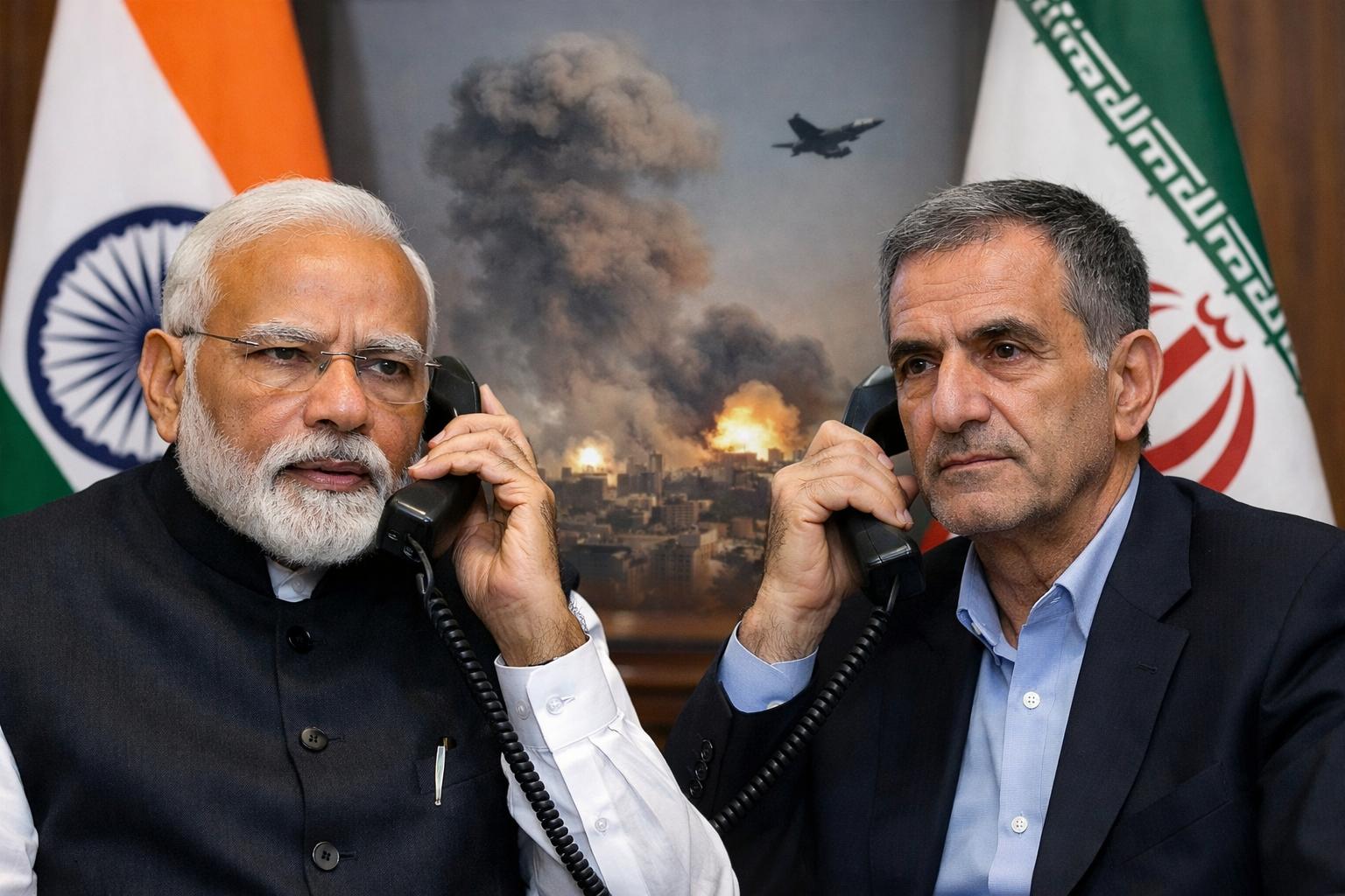 Modi Urges Diplomacy in Call with Iran President Amid Rising West Asia Tensions