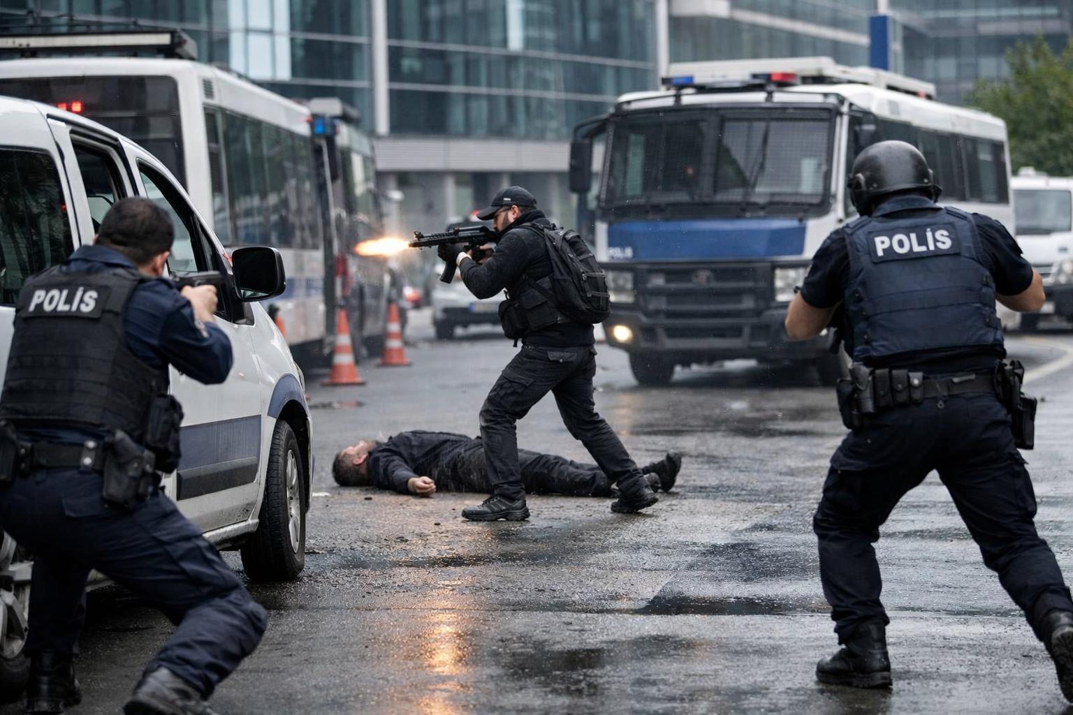 Gun battle near Israeli consulate in Istanbul leaves one attacker dead