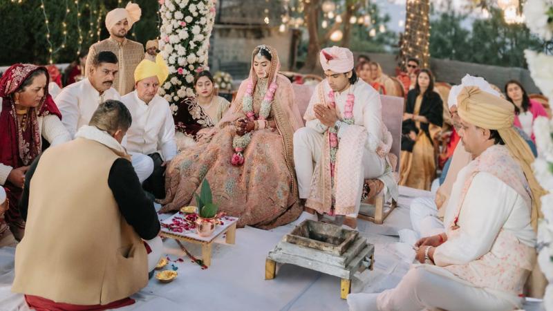 Neeraj Chopra Ties the Knot with Himani Mor in Intimate Ceremony