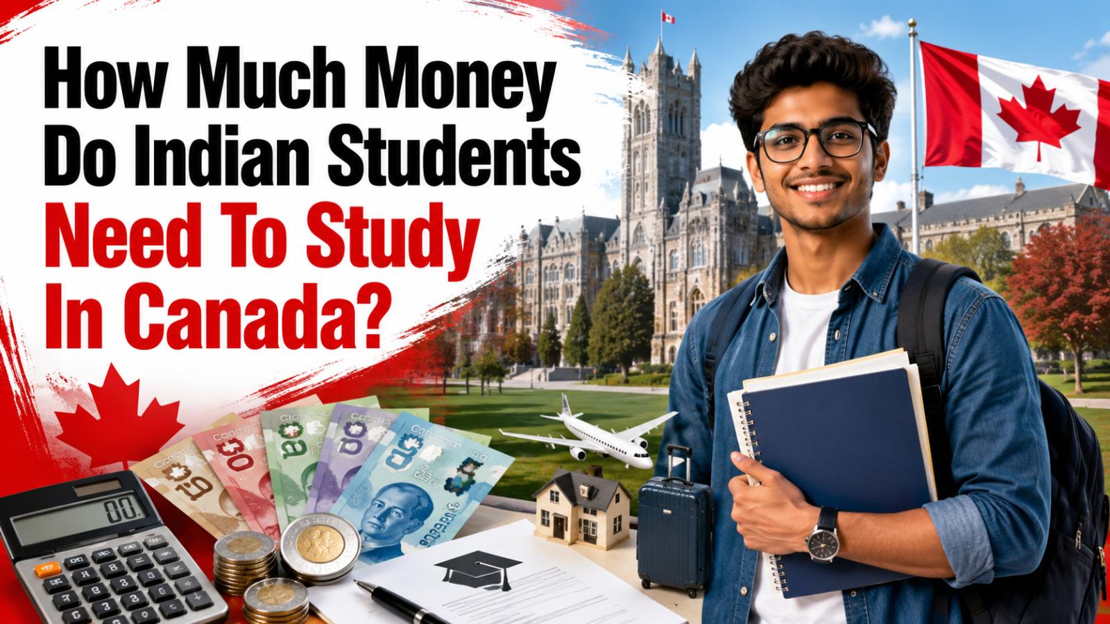 How much money do Indian students need to study in Canada