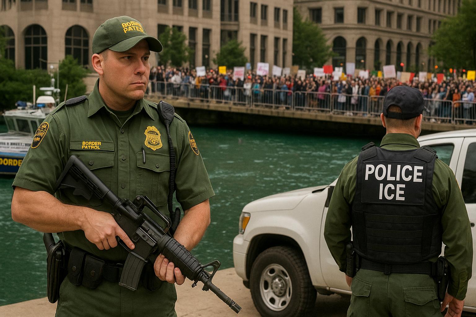 Chicago immigration enforcement intensifies as protests grow