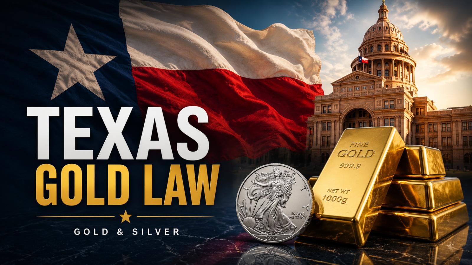 Texas gold and silver legal tender law takes effect