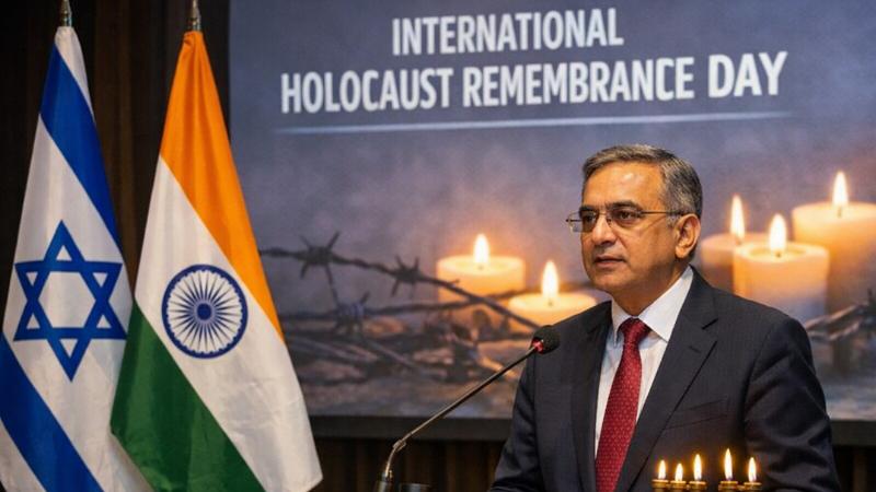 India reaffirms solidarity with Israel, condemns terrorism at Holocaust remembrance event