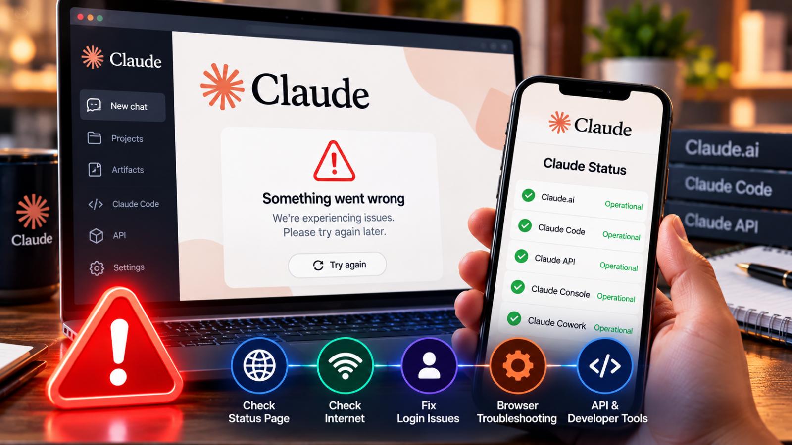 Is Claude down? How to check Claude service status and errors