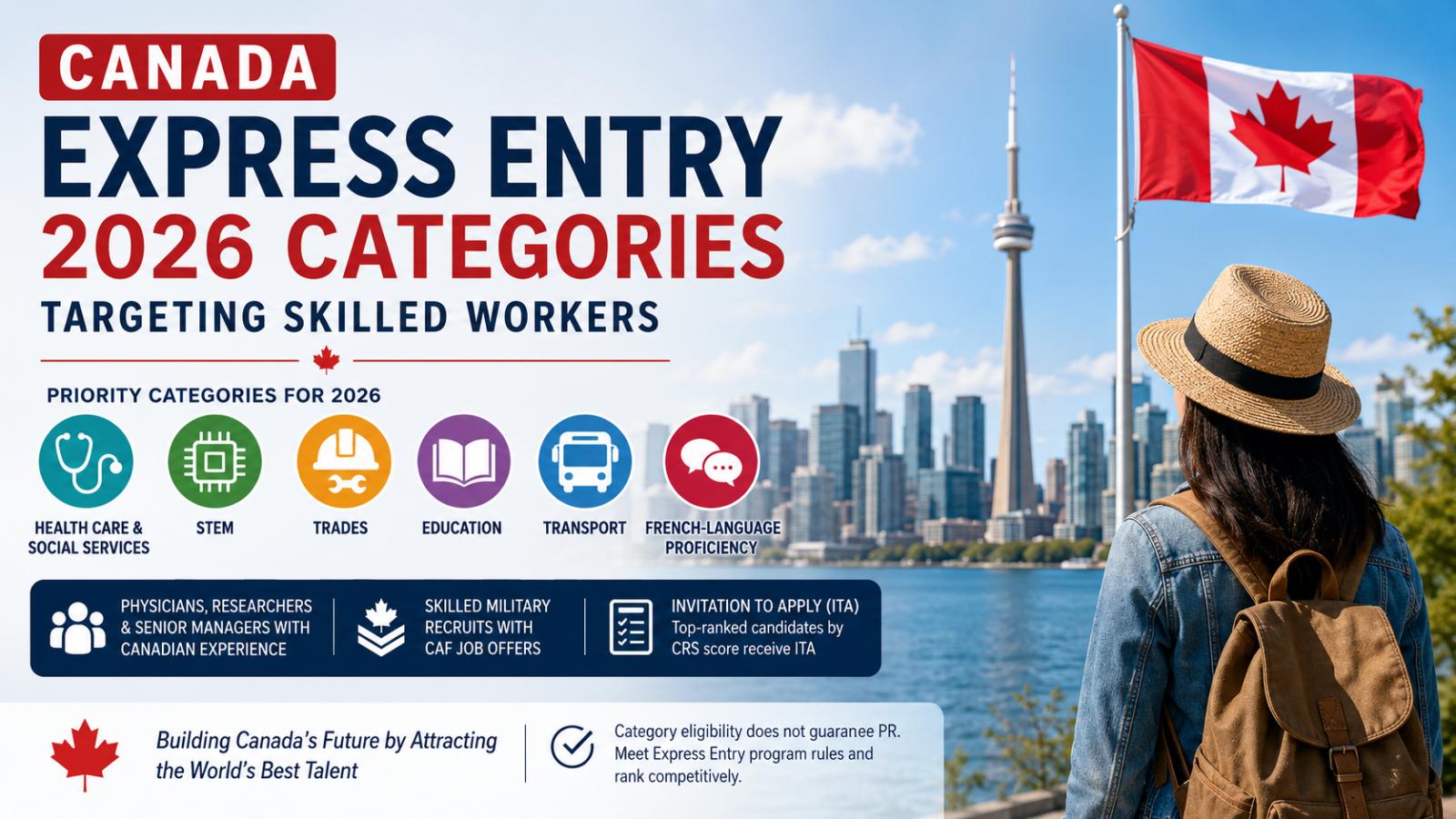 Canada targets skilled workers in 2026 Express Entry categories