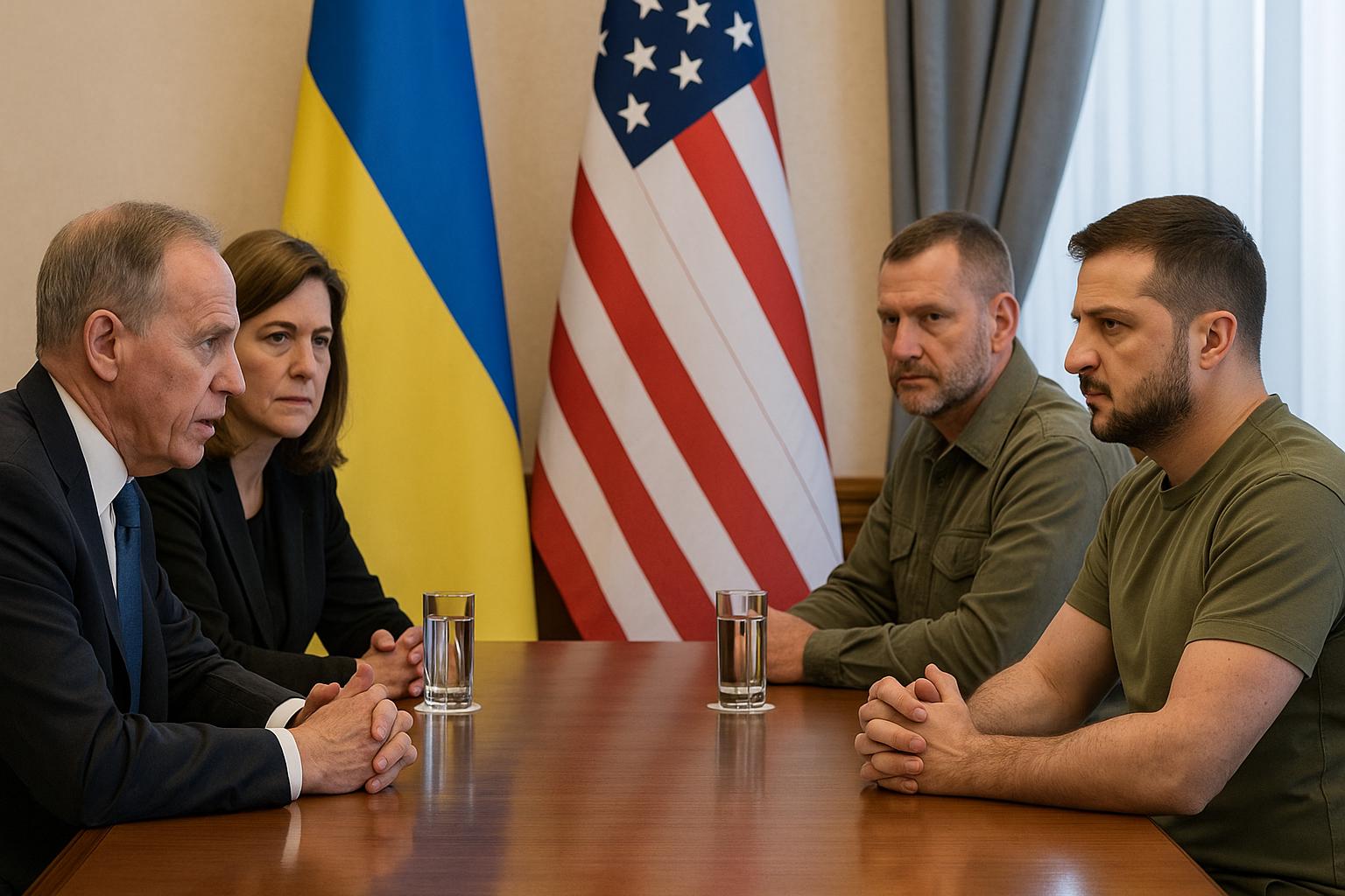 U.S.–Russia peace plan reports raise tough choices for Ukraine