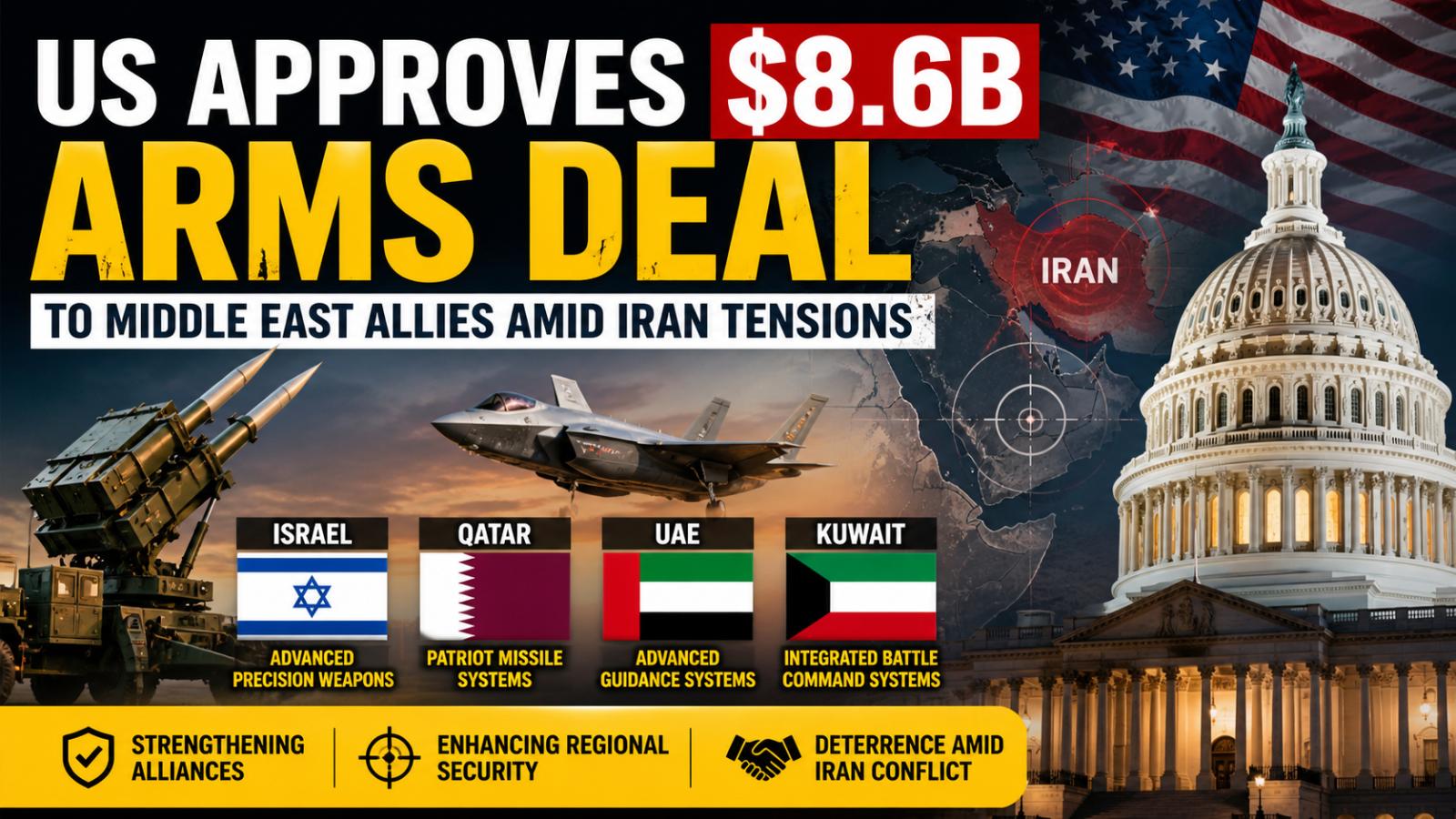 Why the US Rushed $8.6B Arms Deal to Middle East Allies Amid Iran Crisis